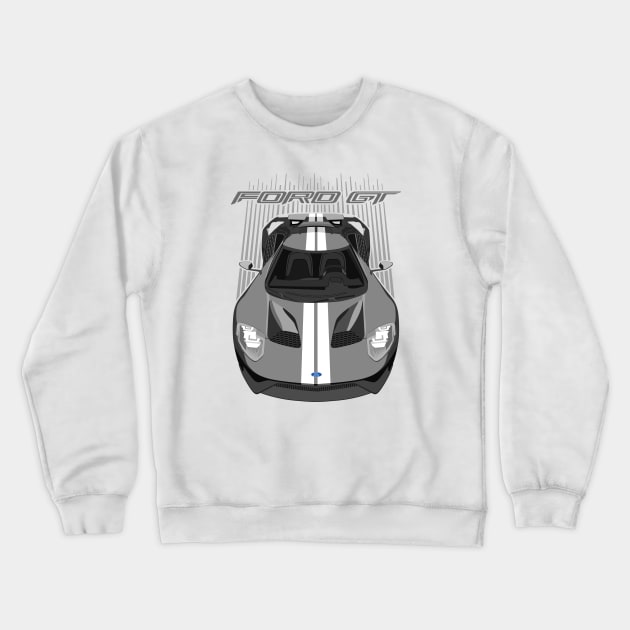 Ford GT-grey and white Crewneck Sweatshirt by V8social